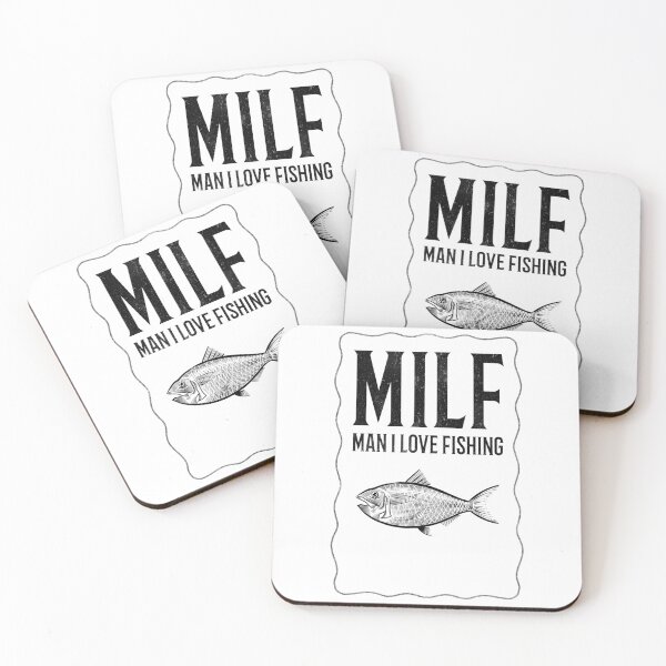Item preview, MILF Man I Love Fishing - Funny fishing Sticker designed and sold by kenadams403.