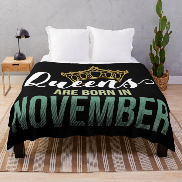 Item preview, Queens are born in November designed and sold by PlusAdore.