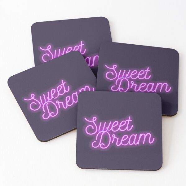 Item preview, Fluorescent Bright Neon Purple Sweet Dream Quote designed and sold by cation-studio.