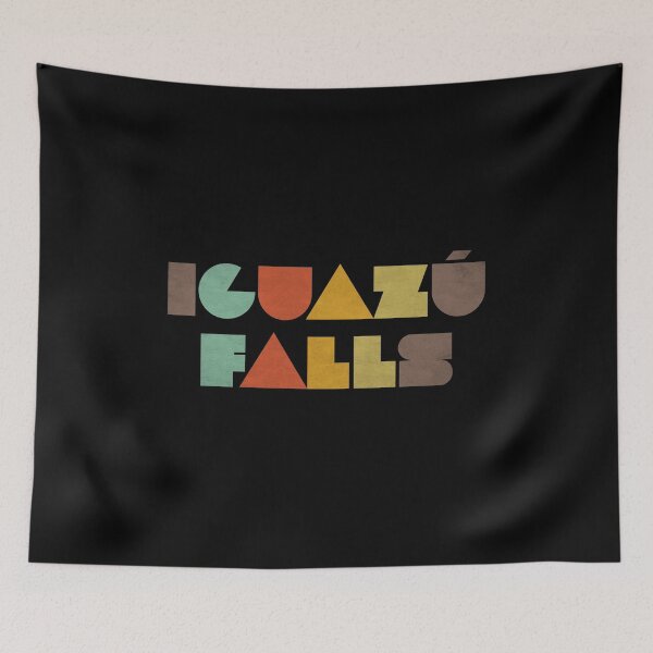 Item preview, Iguazu Falls Vintage designed and sold by designkitsch.