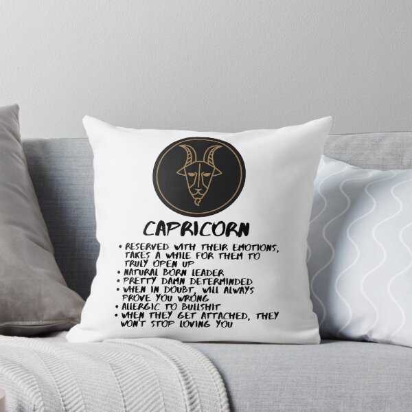 Item preview, Capricorn Zodiac Funny Description designed and sold by ricknosis.
