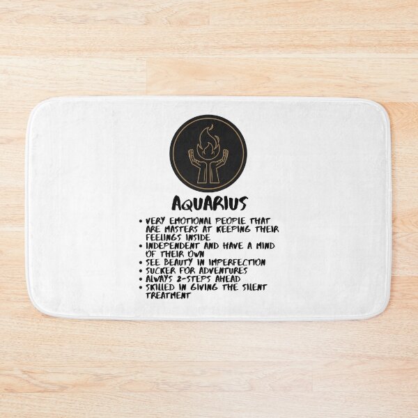 Item preview, Aquarius Zodiac Funny Description designed and sold by ricknosis.