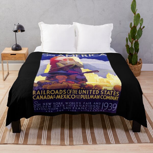 Item preview, See America retro poster designed and sold by CorasPosters.