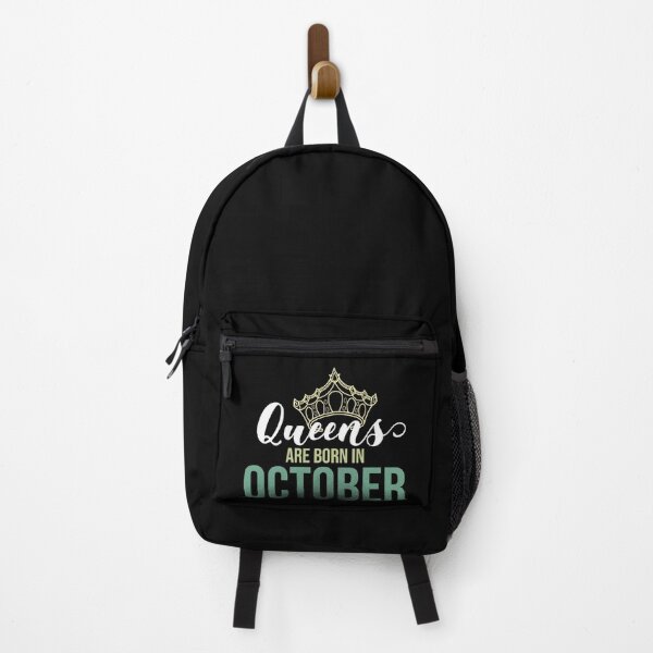 Item preview, Queens Are Born In October Birthday Graphic designed and sold by PlusAdore.