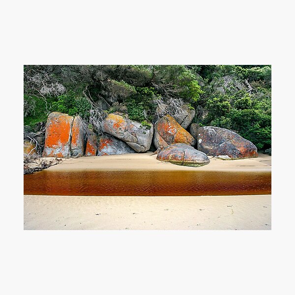 Bright Boulders Photographic Print