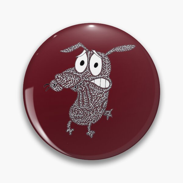 Item preview, Courage the Cowardly Dog designed and sold by Maxwell Nightser.