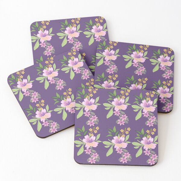 Item preview, Purple aesthetic floral designs  designed and sold by earthtoaura.