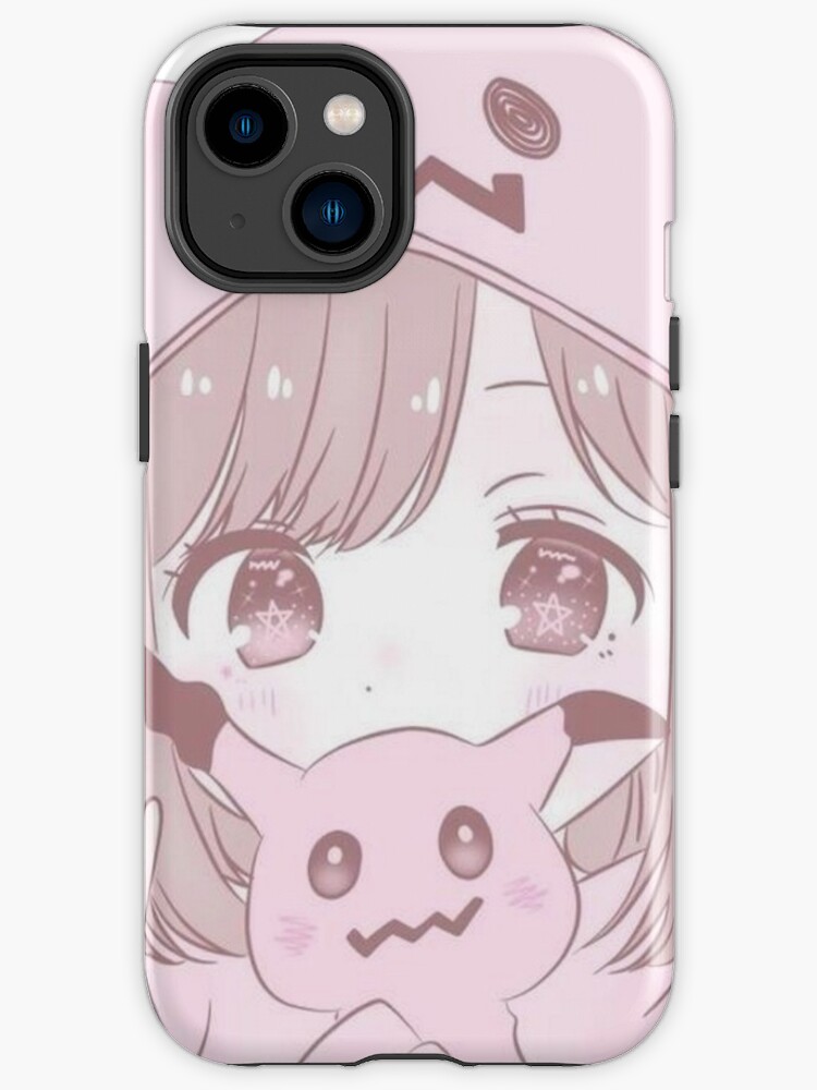 Kawaii Anime Pink Girl IPhone Case - Kawaii Fashion Shop