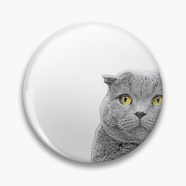 Item preview, Just in View - Scottish Fold Cat designed and sold by Marlene Watson-Hall.