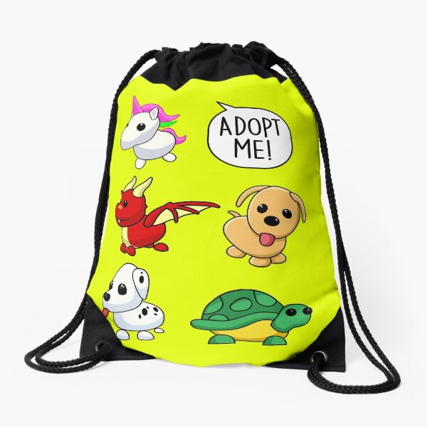 Mochilas Saco Adoptame Roblox Redbubble - el oso panda neon adopt me isma squad roblox adoptme