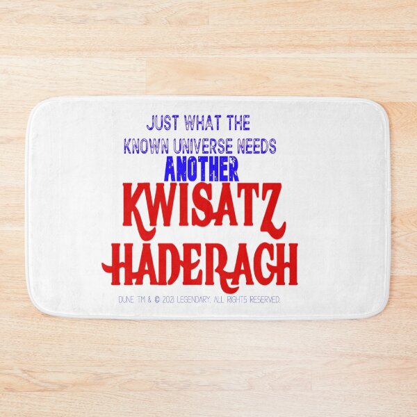 Item preview, JUST WHAT THE KNOWN UNIVERSE NEEDS ANOTHER KWISATZ HADERACH designed and sold by James E. Guin.