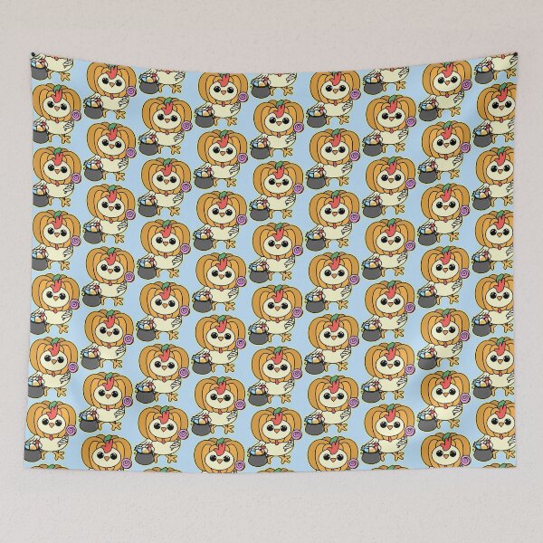 Item preview, Truco o trato de pollo lindo designed and sold by PandaKare.
