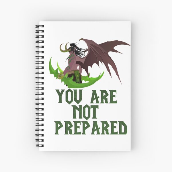 Vista previa del artículo con la obra «Illidan Stormrage», diseñado y vendido por Wildfiree.