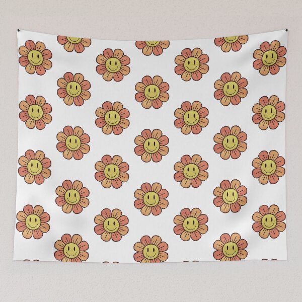 Item preview, 70s Smiley Flower designed and sold by Cailee Hochrine.