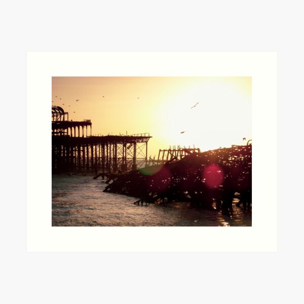 West Pier Brighton Art Print