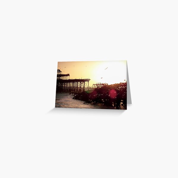 West Pier Brighton Greeting Card