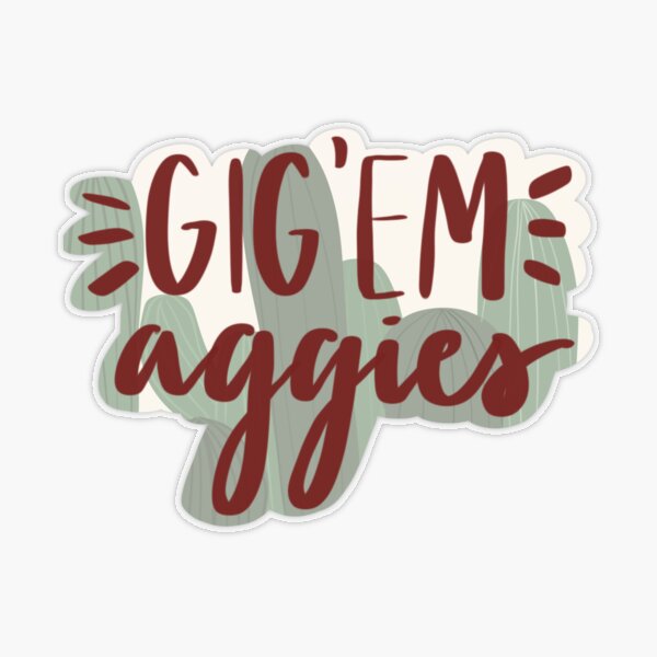 Gigs and Thank 'Em Sticker for Sale by feral-waifu