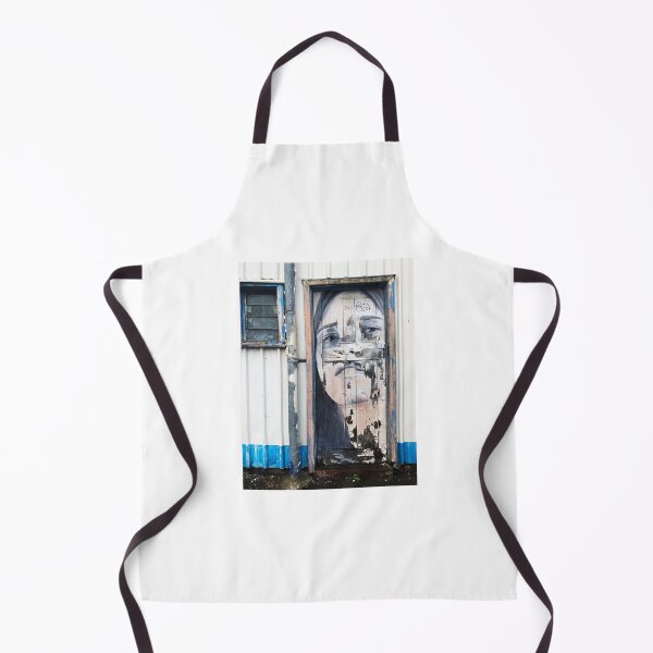 Item preview, Graffiti in distressed doorway, Collingwood designed and sold by Roz McQuillan Fine Art & Photography.