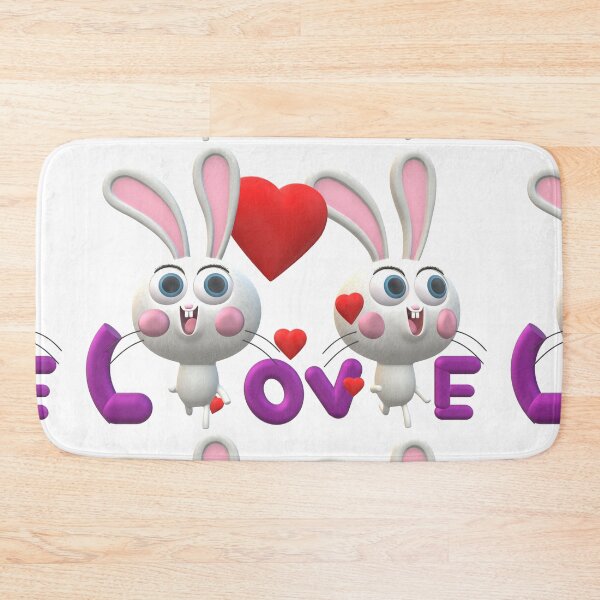 Item preview, Fanny rabit character witt love together  designed and sold by jotcar.
