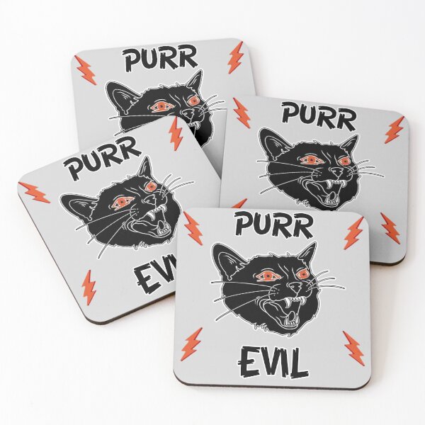 Item preview, Purr evil  designed and sold by SidTastic .