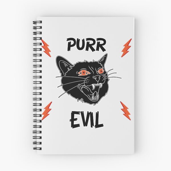 Item preview, Purr evil  designed and sold by SidTastic .