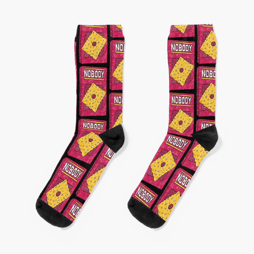 NOBODY (Black) Socks
