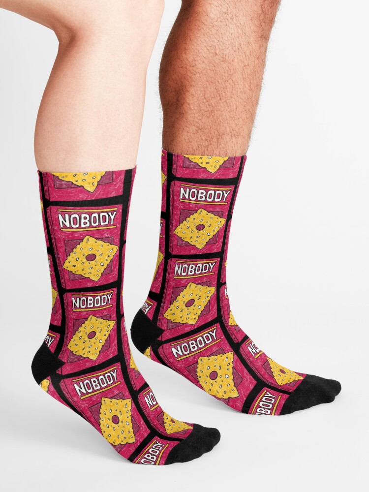 Alternate view of NOBODY (Black) Socks
