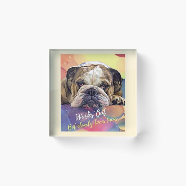 Item preview, Works Out, but clearly loves tacos designed and sold by HamiltonmagicTs.