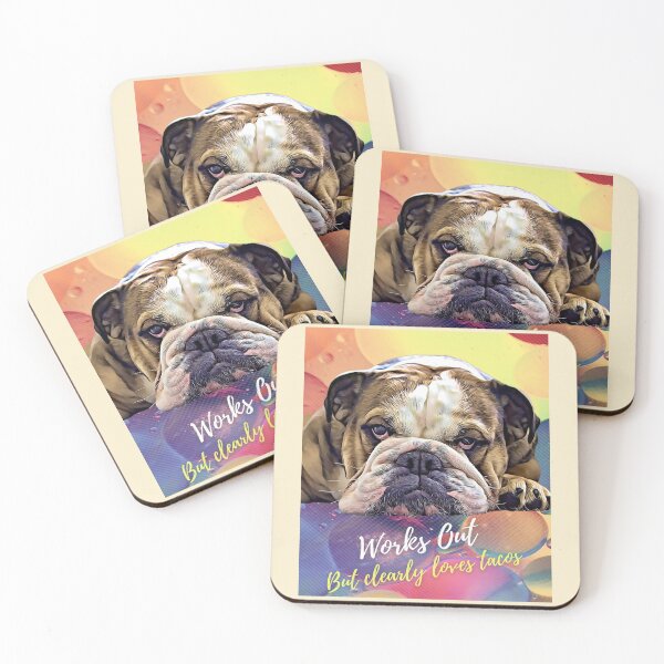 Item preview, Works Out, but clearly loves tacos designed and sold by HamiltonmagicTs.