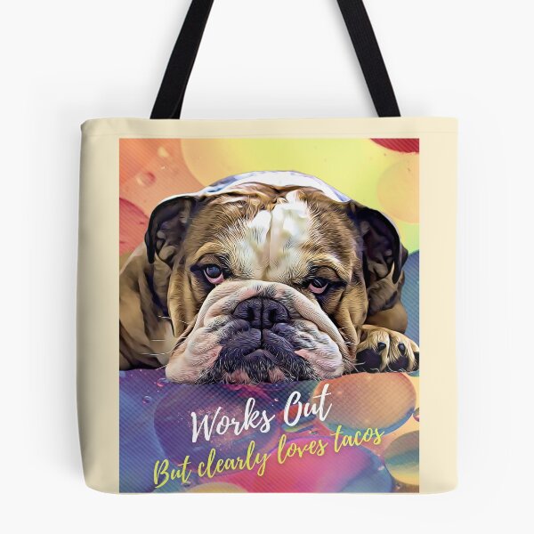 Item preview, Works Out, but clearly loves tacos designed and sold by HamiltonmagicTs.
