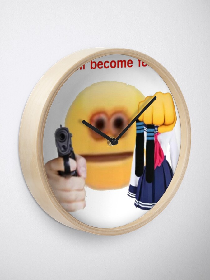 Cursed Emojis Clocks for Sale