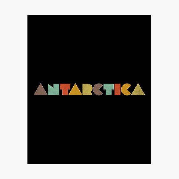Item preview, Antarctica Vintage designed and sold by designkitsch.