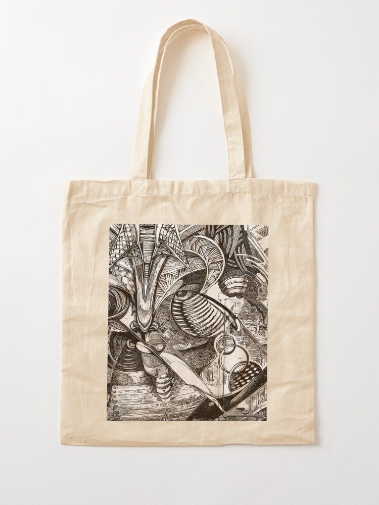 "Industrial Metallic" Tote Bag for Sale by VisionOne Redbubble