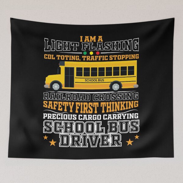 Item preview, Railroad Crossing School Bus Driver Design for a Bus Driver designed and sold by shirti.