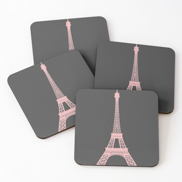 Item preview, pink Eiffel tower designed and sold by emmastickershop.