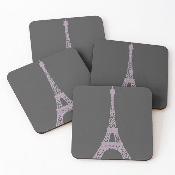 Item preview, purple Eiffel tower designed and sold by emmastickershop.