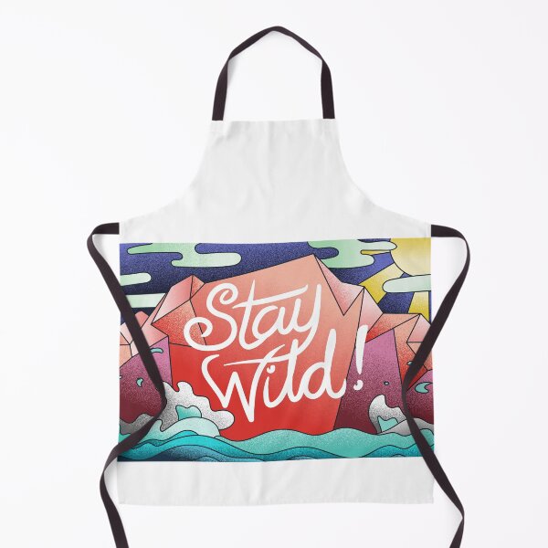 Item preview, Stay Wild Text with Background designed and sold by DeoDude.