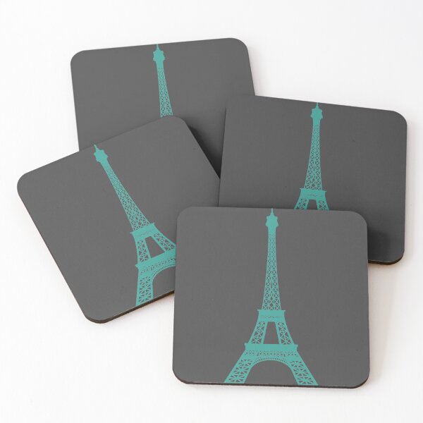 Item preview, green Eiffel tower designed and sold by emmastickershop.