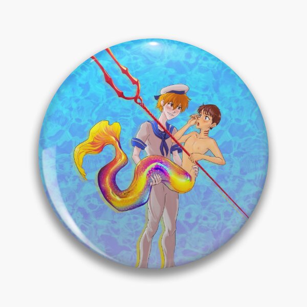Artikelvorschau, Kaworu x Shinji Merman entworfen und verkauft von angsty-angst.