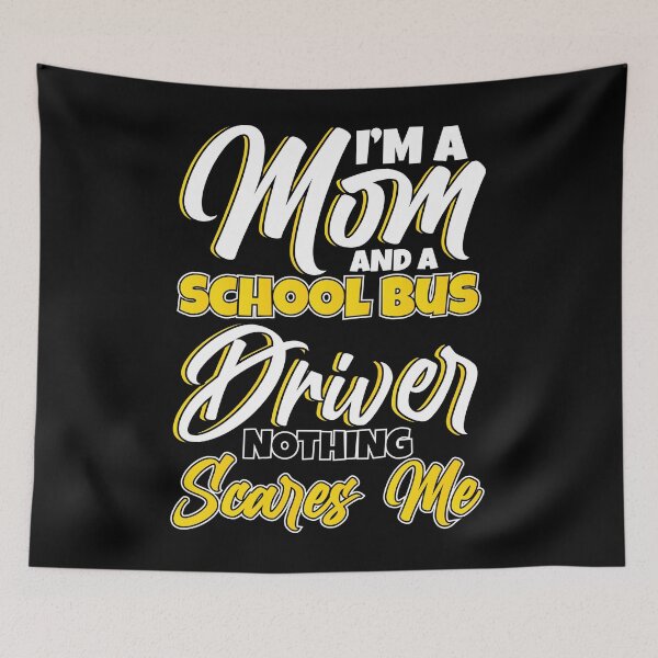 Item preview, I´m a Mom and a School Bus Driver Design designed and sold by shirti.