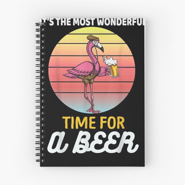 Item preview, Flamingos Time For A Beer designed and sold by Clayton-Bowman.