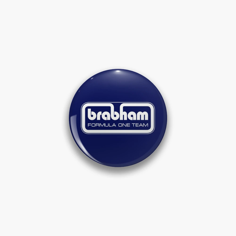Brabham Formula One Team logo 1973/4 - white print Pin for Sale