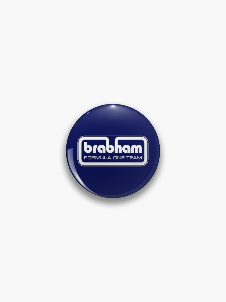 Brabham Formula One Team logo 1973/4 - white print Pin for Sale