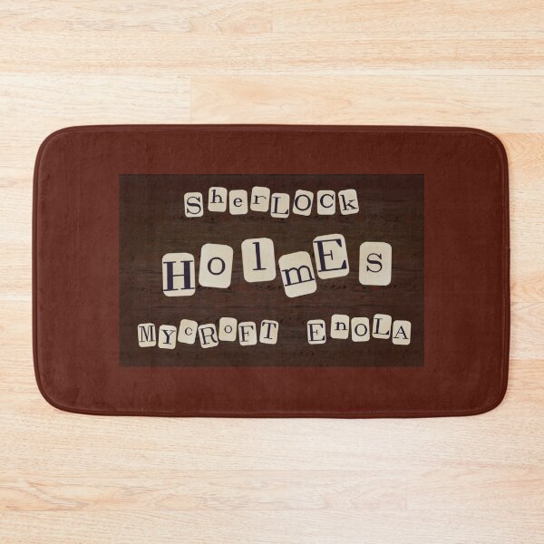 Item preview, Holmes Family Sherlock Mycroft Enola Name Tiles designed and sold by RISEHIGHER.