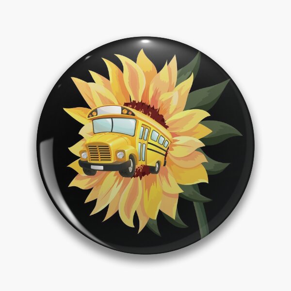 Item preview, Schoolbus Driver Sunflower Design for a Busdriver designed and sold by shirti.