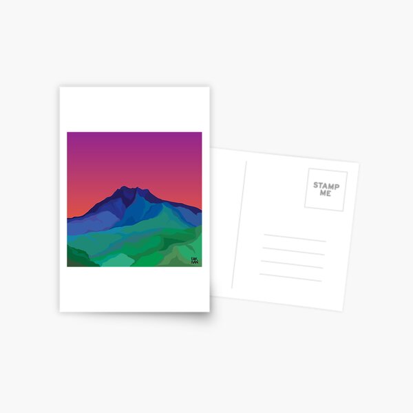 A Tribute to Mount Kinabalu Postcard