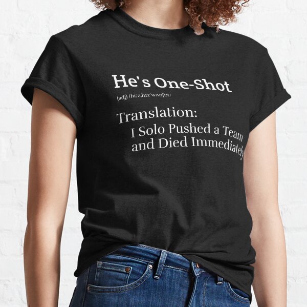 Il est un coup (sombre) T-shirt classique