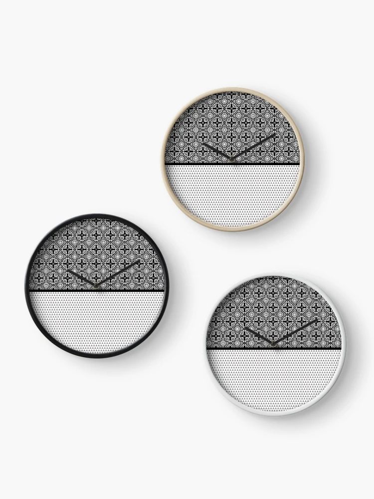 Thumbnail 3 of 4, Clock, Pattern-277 designed and sold by Ashit.