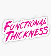 Functional Thickness Sticker