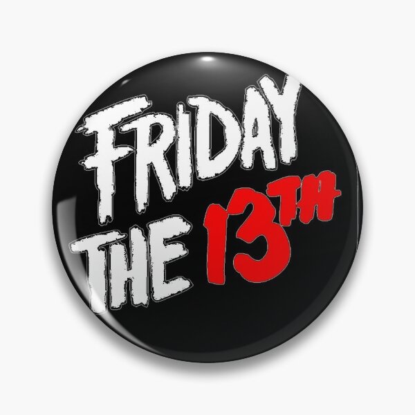 Item preview, friday the 13th black logo designed and sold by MarvinHsk.